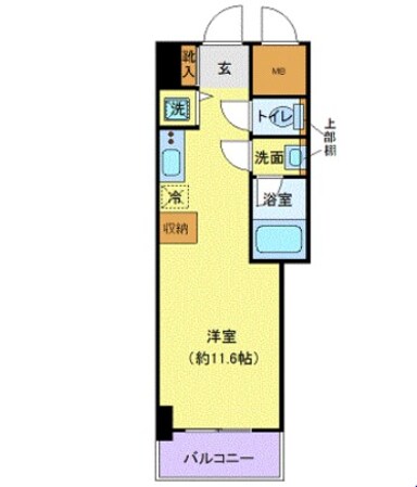 リーフコンフォート本厚木の物件間取画像